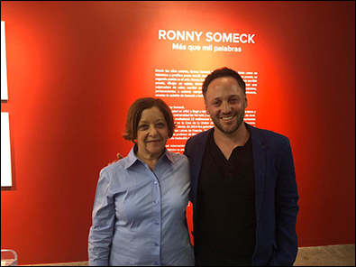 Ronny Someck - exhition Mexico